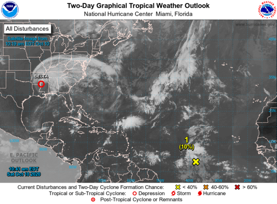 NOAA. Pronóstico a 2 días (click en imagen para abrir)