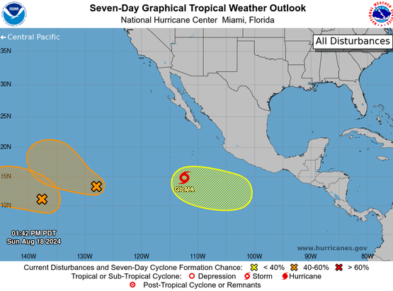 NOAA. Pronóstico a 5 días (click para abrir)